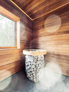 Spezial Ofen, Saunabau