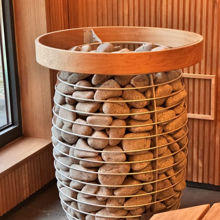 Saunaofen HUUM 250 kg Steine freistehend
