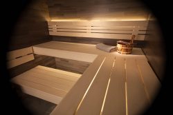 Saunabank Modelsauna