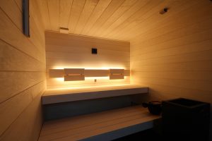 Sauna Espe Glasfront